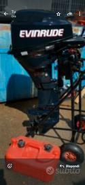 motore fuoribordo evinrude 15 cavalli 4 tem