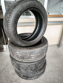 4 Gomme Usate Goodyear 225/55 R18 102V VOL - DOT 2