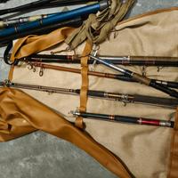 canne da pesca vintage