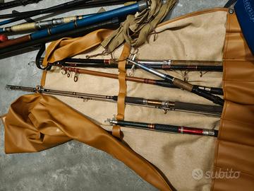 canne da pesca vintage