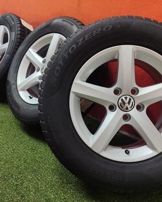 Cerchi VW Tiguan Gomme Inver 80% Pirelli 215 65 16