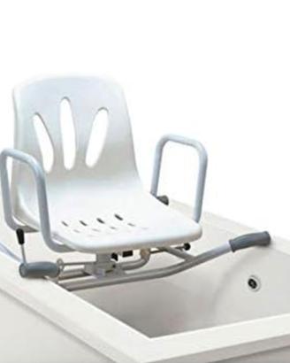Sedia girevole per la vasca da bagno 