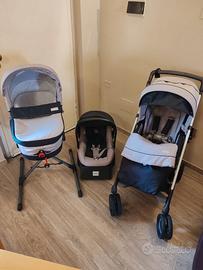 Trio inglesina zippy-pro COMPLETO di accessori