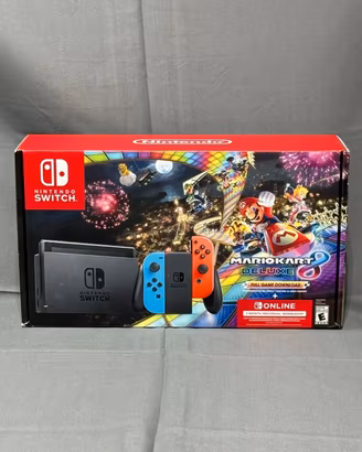 Nintendo Switch V2 Bundle Scatola Zelda BOTW