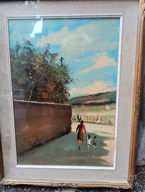 Quadro Pittore Camici 