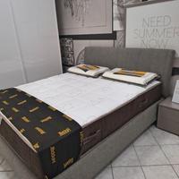 Letto matrimoniale con contenitore mod Manon