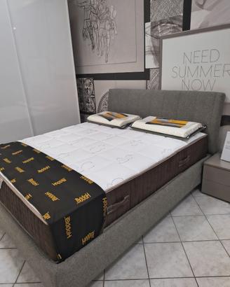 Letto matrimoniale con contenitore mod Manon