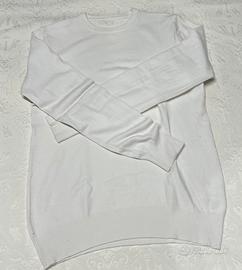 Maglione bianco taglia M
