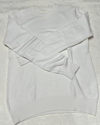 Maglione bianco taglia M