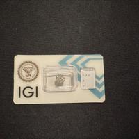 Diamante Naturale 1.57 ct – Certificato IGI