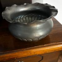 Ciotola vintage in peltro 95% lavorazione a mano.