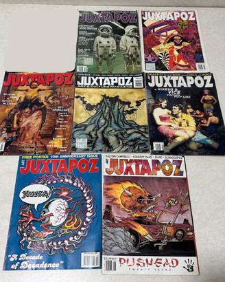 Art Juxtapoz americane riviste vintage