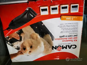 kit tosatrice camon nuovo x cani