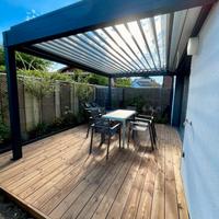 Pergola Bioclimatica Luna Addossata 4,5 x 6 m