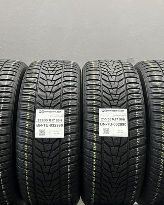 4 Pneumatici 235/55 R17 Hankook Winter Icept Evo 3
