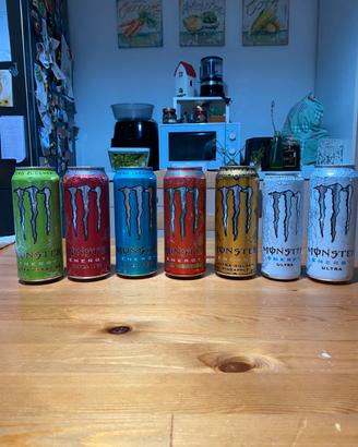 Lotto Monster Ultra, Rare + variante 355ml