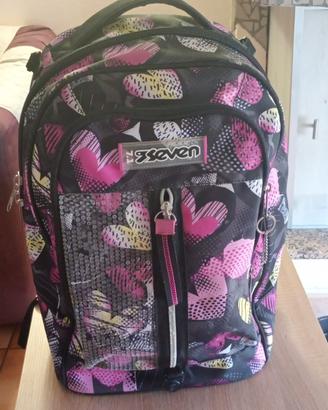 zaino Seven scuola con trolley 