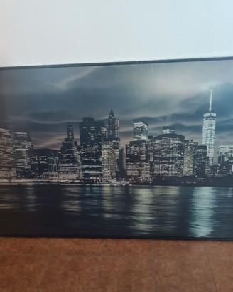 Quadro New York Manhattan 70×118 cm – Nuovo Imball