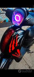 Motore elettrico vitale nero lucido