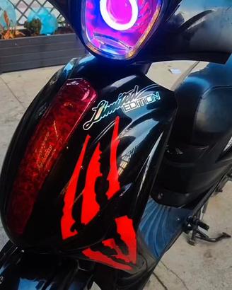 Motore elettrico vitale nero lucido
