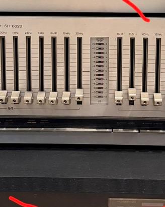 Technics SH-8020 Stereo Graphic Equalizer