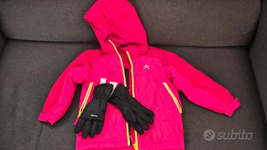 Giacca neve con guanti 
