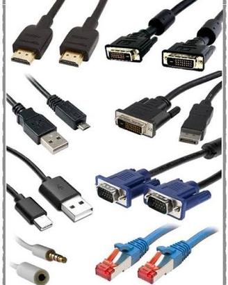 Cavi hdmi, svideo, ethernet, scart, rgb,vga