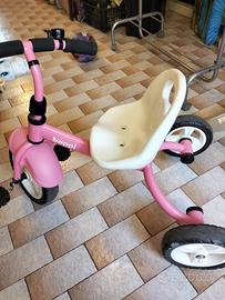 Triciclo bicicletta tre ruote da bambina