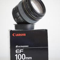 Obiettivo Canon EF 100mm f2