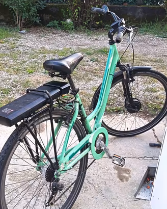 bici con pedalata assistita 