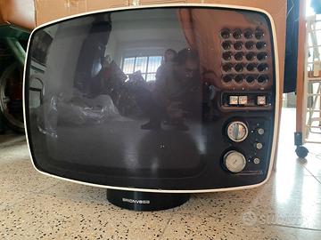 Tv Brionvega Volans 17 space age vintage anni 70