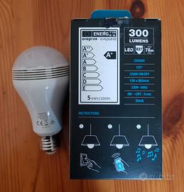 Lampadina a led con cassa bluetooth