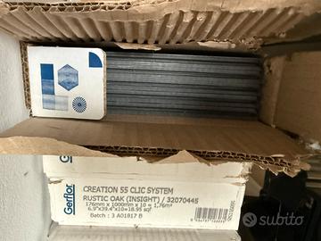 Pavimento PVC colore rovere