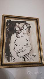 quadro Sergio Sorgini (nudo)