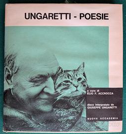 Ungaretti - " Poesie "  + vinile 45 giri