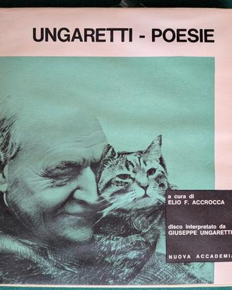 Ungaretti - " Poesie "  + vinile 45 giri