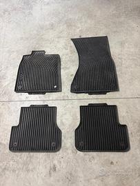 Tappetini gomma/tessuto audi a6 c7