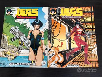 Fumetti Legs 1, 2, 3 e Gordon Link 4 originali