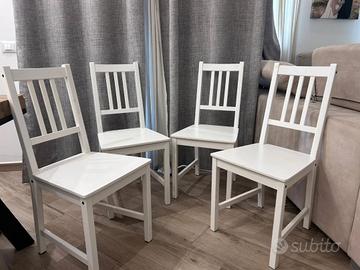 Sedie in legno Ikea