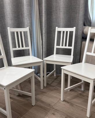 Sedie in legno Ikea