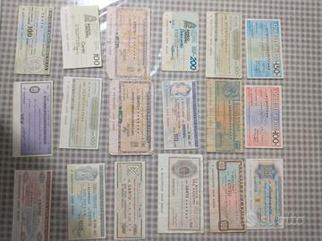 Miniassegni ( 55) anni 70