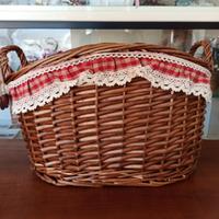 Vacchetti vimini foderato 