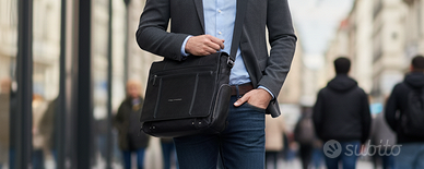 Tracolla in pelle Piquadro