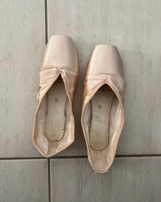 scarpe da punta Grishko senza nastri