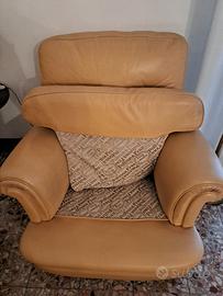 poltrona frau in pelle
