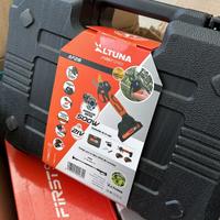 Kit potatura a batteria  motosega forbice e asta
