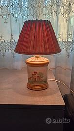 Lampada Vintage Porcellana Alka Kunst Bavaria 1963