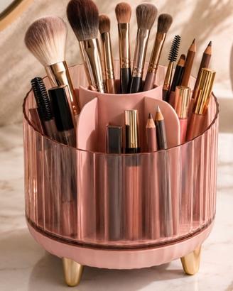 organizzer girevole per cosmetici 