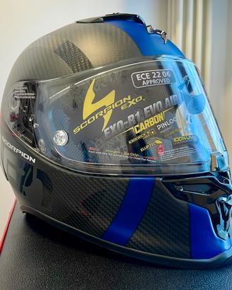 casco Integrale Scorpion EXO-R1 Evo Carbon Air MG