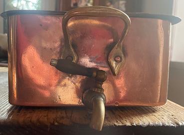 Pesciera in Rame Massiccio Professionale